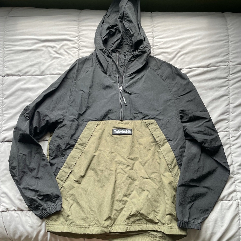 Timberland Zip Neck Windbreaker - Picture 1 of 5